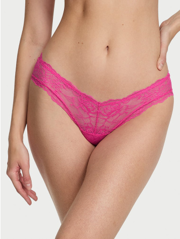 Rose Lace High-Leg Cheeky Panty