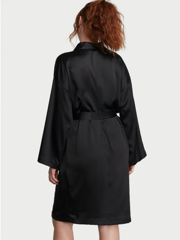 Satin Midi Robe
