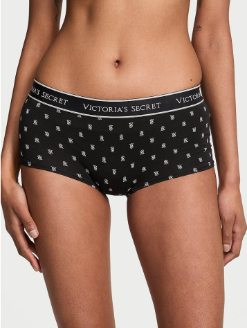 Logo Cotton Boyshort Panty