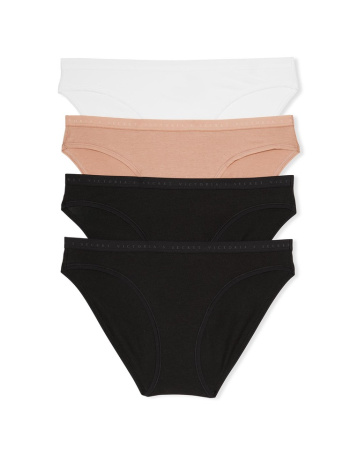 4-Pack Stretch Cotton Bikini Panties